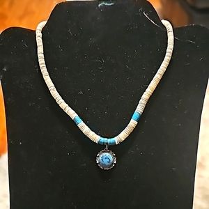 Silver & turquoise necklace